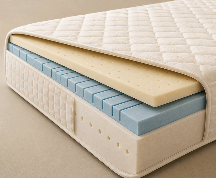 Custom foam mattress Notre-Dame-de-Ham