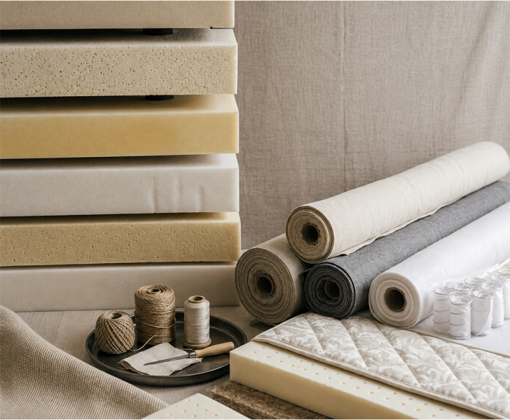 High-density foam bedding Notre-Dame-de-Ham